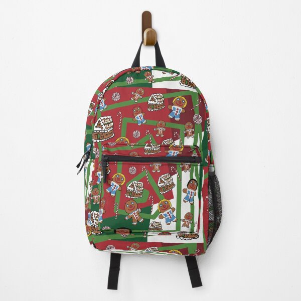 Item preview, Festive Christmas Pattern - Gingerbread People - vertigo pattern designed and sold by Micki Moxie.