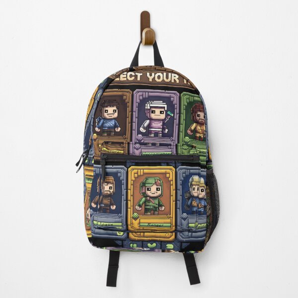 Item preview, Character selection pixel art retro games designed and sold by jbfart.
