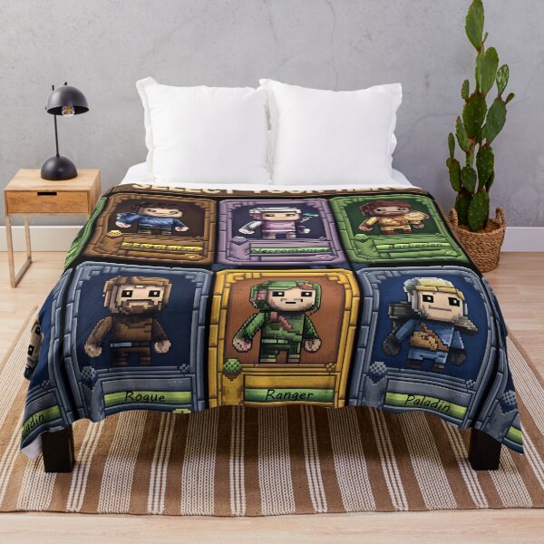 Item preview, Character selection pixel art retro games designed and sold by jbfart.