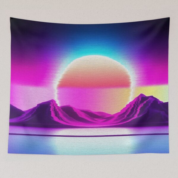 Item preview, Neon Dusk Horizons designed and sold by AlienButterfly.