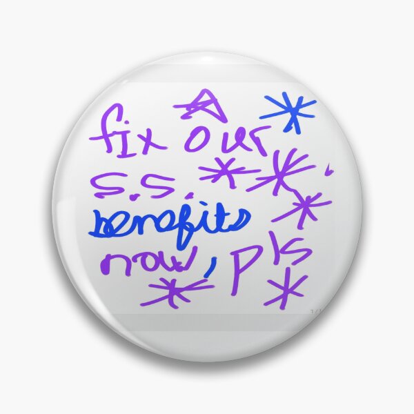 Item preview, ☆☆FIX OUR S. S. BENEFITS PLS ☆☆ designed and sold by Artqween .