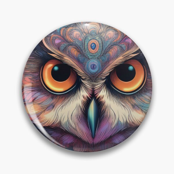 Item preview, Owl designed and sold by Kate Anderson Art.