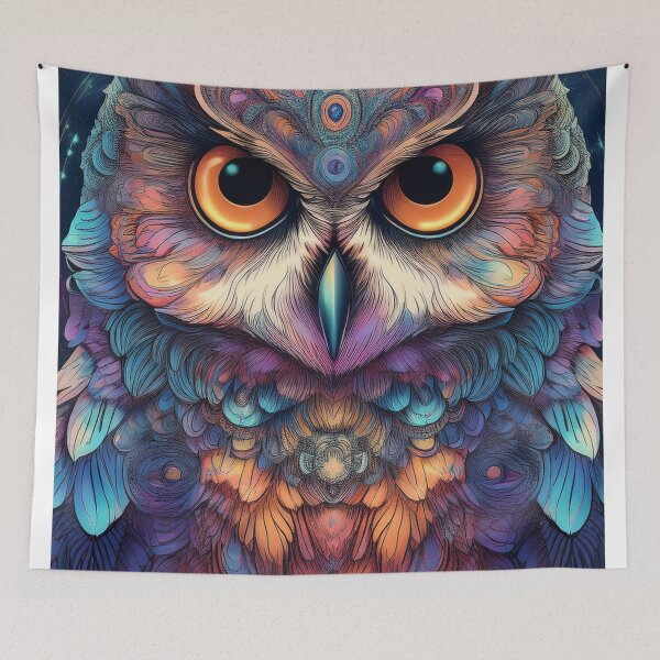 Item preview, Owl designed and sold by Kate Anderson Art.