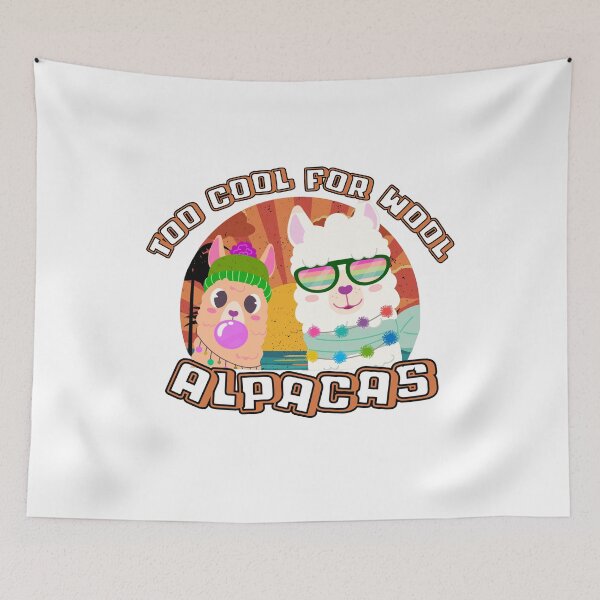Item preview, Too Cool for Wool – Protect the Alpacas with Style designed and sold by PeteLawliiet.