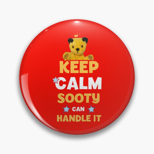 Item preview, Sooty Keep Calm White Yellow Text Sooty Can Handle It designed and sold by All-And-Every.