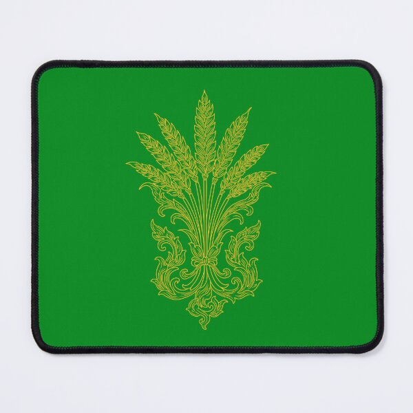 Item preview, Thai patterned rice plants, Kanok, traditional patterns and designs inspired by nature. designed and sold by Redindys.