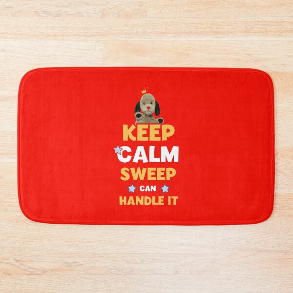 Item preview, Sooty Keep Calm White Yellow Text Sweep Can Handle It designed and sold by All-And-Every.