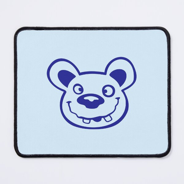 Item preview, Crazy Bear Weird Squint Grimace Happy Smile Cartoon designed and sold by shirt-o-mat.
