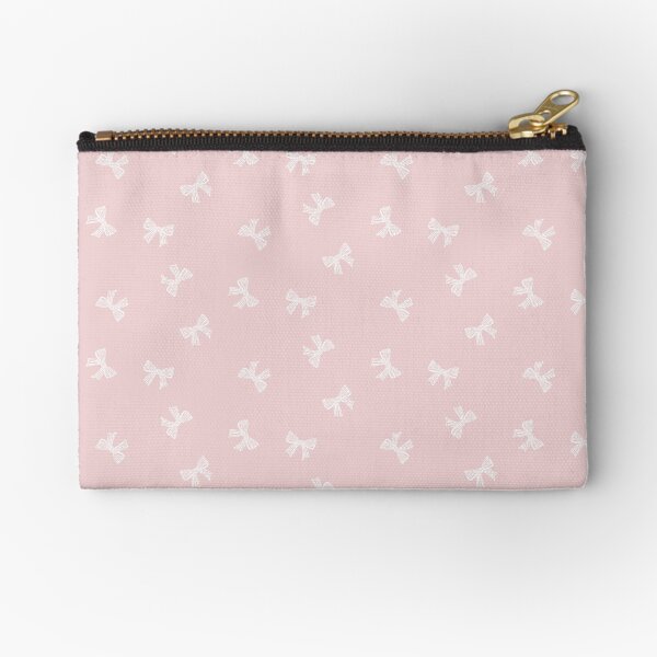 Item preview, Cute Coquette Bows Tossed Preppy Ribbons In Blush Pink designed and sold by EliveraDesigns.