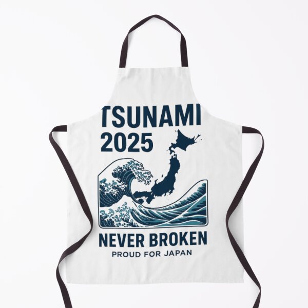 Item preview, Tsunami 2025 – Never Broken | Japan Resilience Tribute Design designed and sold by MugLifeCo.