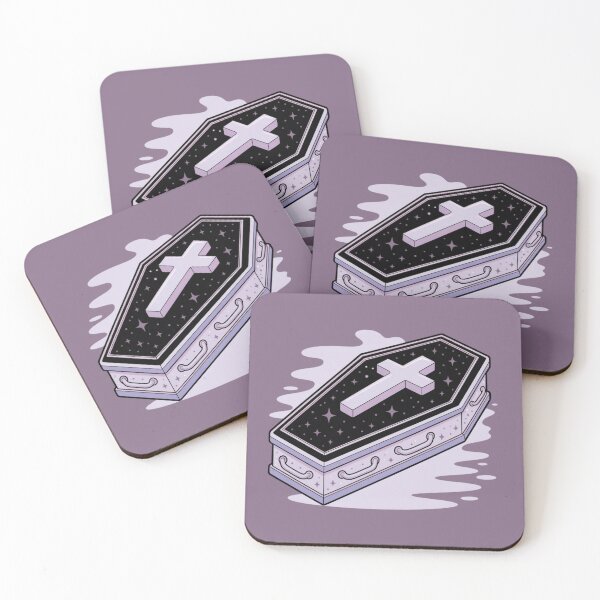 Item preview, Pastel Goth Coffin  designed and sold by sasyall.