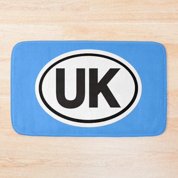Item preview, UK United Kingdom oval driving vehicle Car / Van / Euro Travel badge / sticker Compliant with UK and EU regulations and the 1968 Convention on Road Traffic designed and sold by Kludoman.