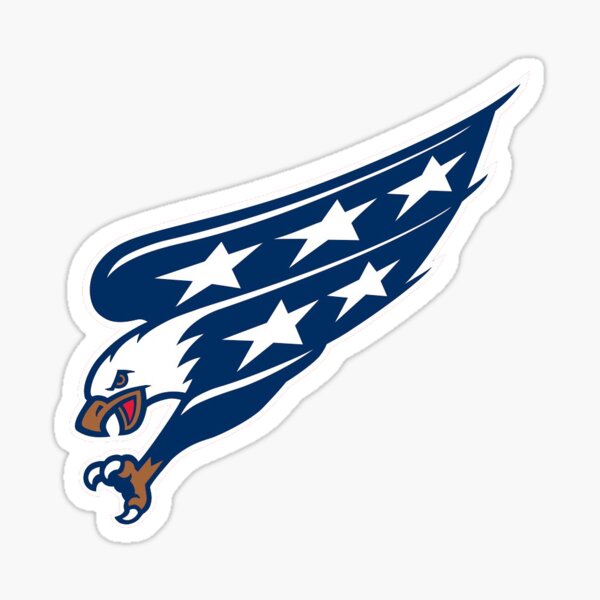 Washington Capitals Reverse Retro 1.0 Logo Sticker