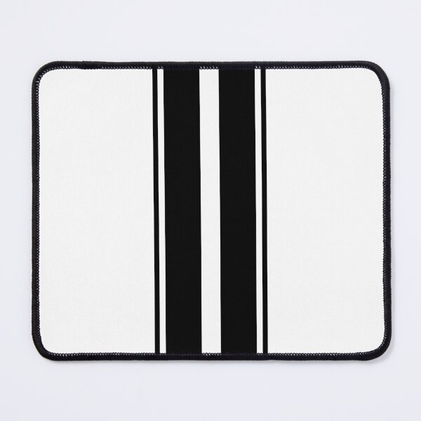 Item preview, Dual Racing Stripes 2 Outer Pinstripes (Black - White) designed and sold by Racing Stripes Only.
