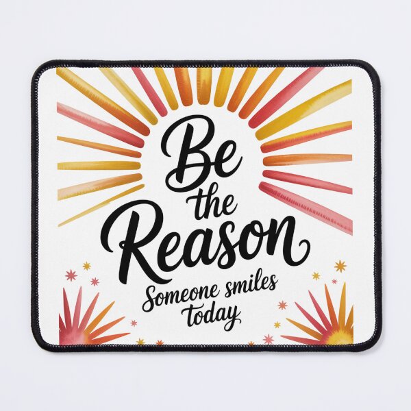 Item preview, Be the Reason – Bright Sun Positivity Quote Art designed and sold by ArtByYunus.