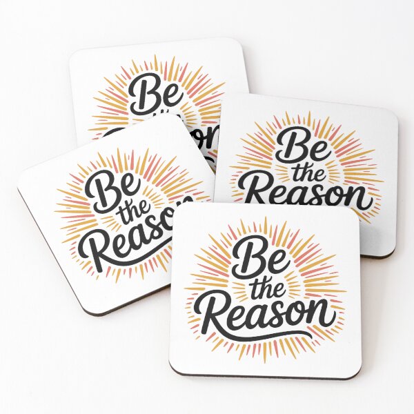 Item preview, Be the Reason – Bright Sun Positivity Quote Art designed and sold by ArtByYunus.