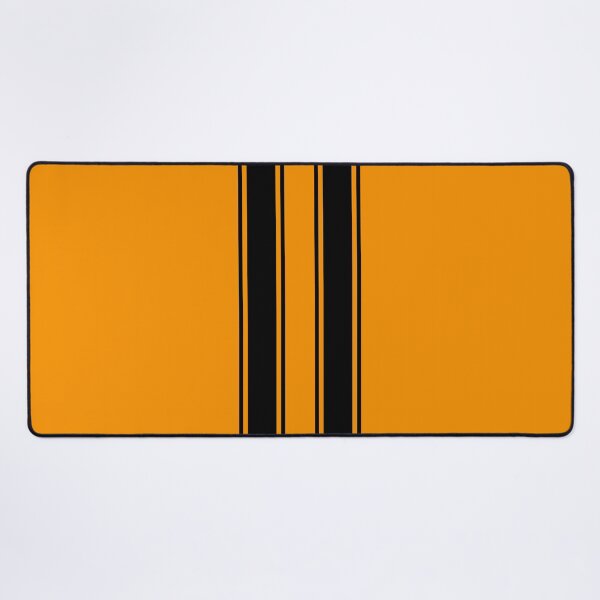 Item preview, Dual Racing Stripes 2 Pinstripes Each (Black On Orange) designed and sold by Racing Stripes Only.