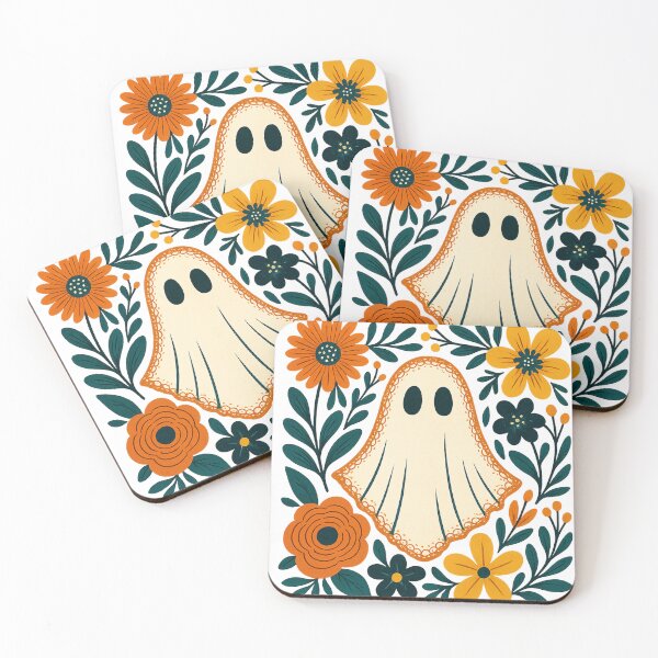 Item preview, halloween fall ghost boho png, boho floral fall png, autumn vibe png, lace ghost png,girly boho halloween clipart,  halloween brush png, ghost png, popular sublimation designed and sold by PixelBlooming.