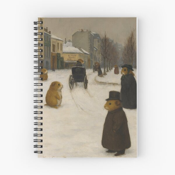 Item preview, El Boulevard de Clichy bajo la nieve (según Goeneutte) designed and sold by gandolfwizard.