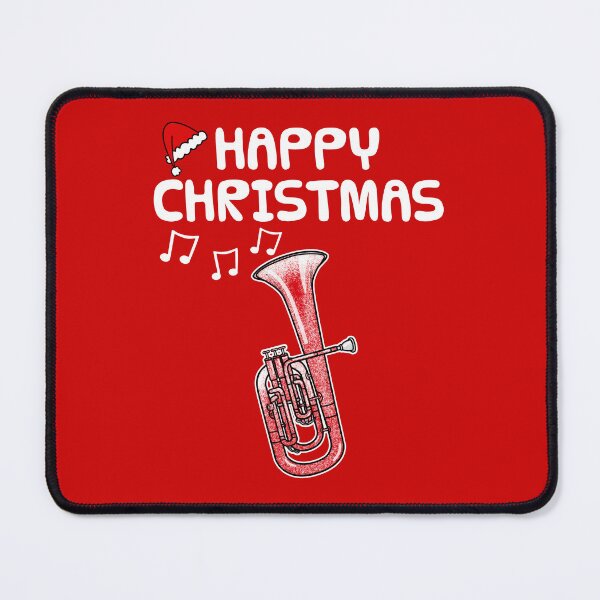 Item preview, Christmas Tenor Horn Teacher Brass Musician Santa Xmas designed and sold by doodlerob.