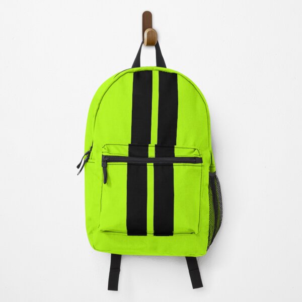 Item preview, Dual Racing Stripes - Small Gap (Black on Neon Green) designed and sold by Racing Stripes Only.