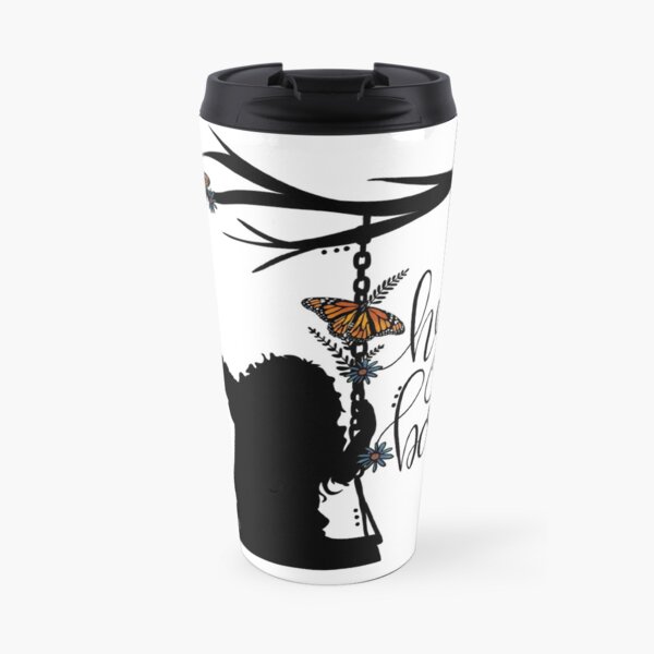 To Kill A Mockingbird, inspired silloette - Hey, Boo. Travel Mug