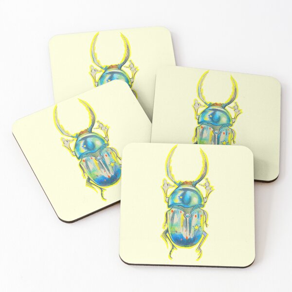 Item preview, Star Stag Beetle designed and sold by TheCuriousLadybird.