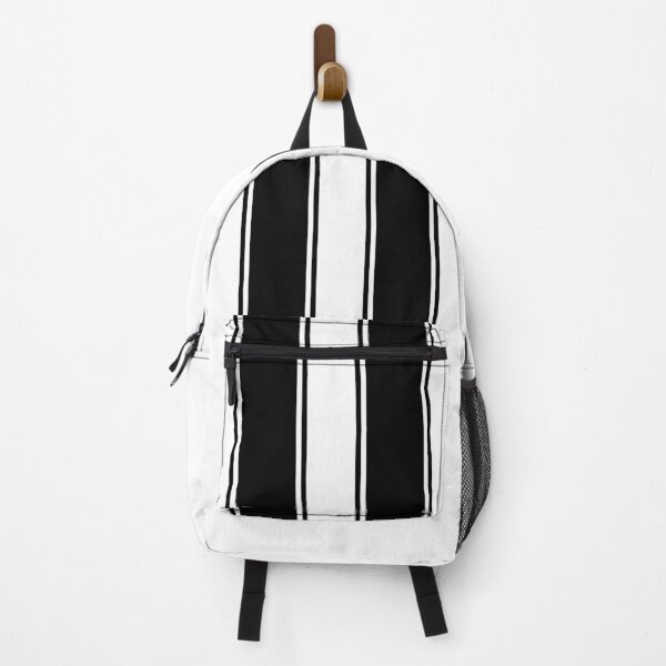 Item preview, Dual Racing Stripes With Pinstripes (Black - White) designed and sold by Racing Stripes Only.