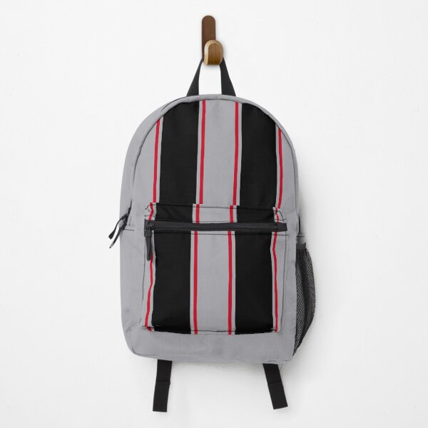 Item preview, Dual Racing Stripes Wtih Pinstripes (Black/Red - Gray) designed and sold by Racing Stripes Only.