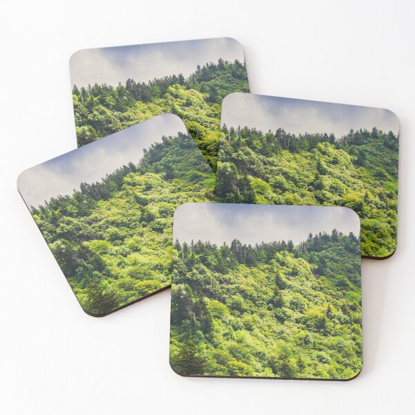 Item preview, Crown of Green: Forest Ridge Beneath Stormy Skies designed and sold by Niceaprints25.