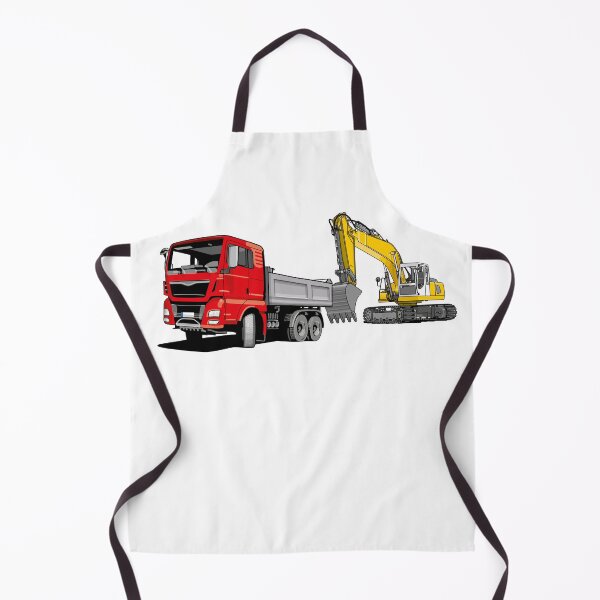 Item preview, Truck with excavator, dump truck, backhoe, designed and sold by Fingolfins Welt.