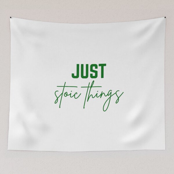Item preview, Just Stoic Things | Daily Stoic Life designed and sold by LexaArtworks.