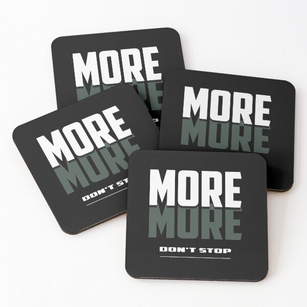 Item preview, Do More, Don't Stop designed and sold by TheFineShirt.
