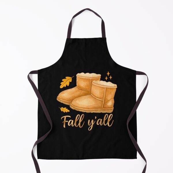 Item preview, Cozy Fall Boots with Leaves and Fall Y’all Text designed and sold by tigger shop.