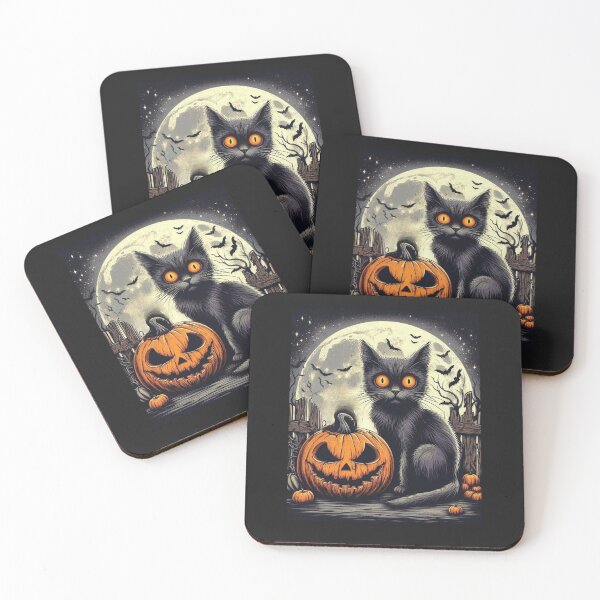 Item preview, Scary Cat  waiting on Halloween designed and sold by LLdreams.