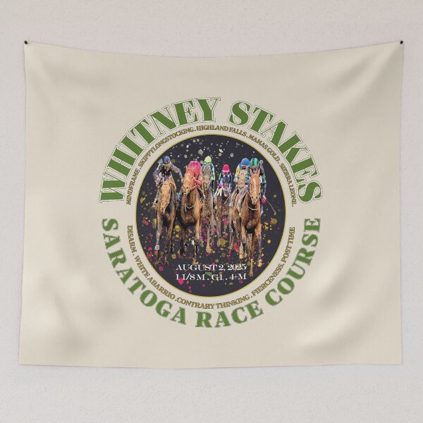 Item preview, 2025 Whitney Stakes Contenders Horse Racing Design designed and sold by Ginny Luttrell.
