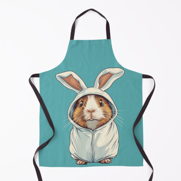 Item preview, Guinea pig in Easter bunny costume designed and sold by drizzd.