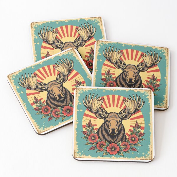 Item preview, Moose Artwork designed and sold by Planetporridge.