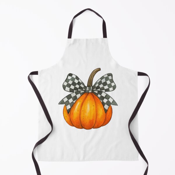 Item preview, Pumpkin with Black Check Bow Fall Y’all Design designed and sold by tigger shop.