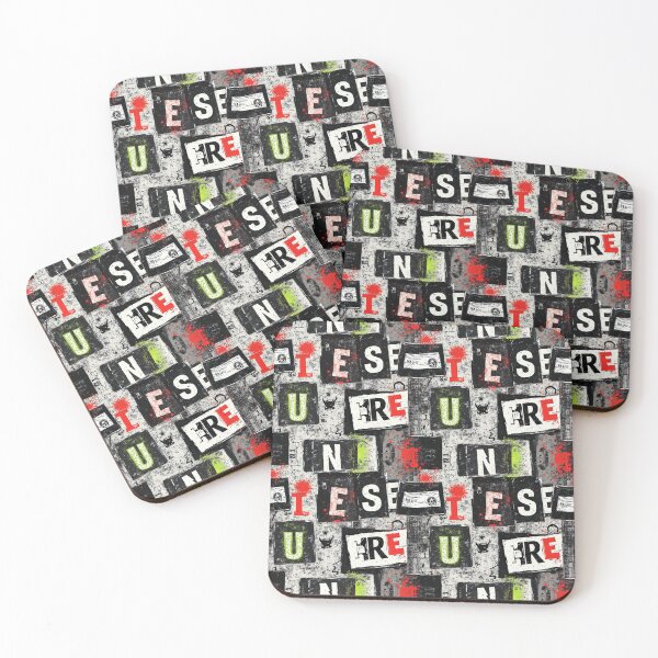 Item preview, PunkRock Pattern - DIY Zines Collage designed and sold by SoccaTamam.
