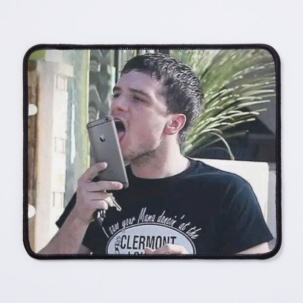 Item preview, Josh Hutcherson Licking Phone Meme designed and sold by RainbowTotoro.