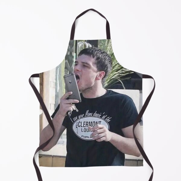 Item preview, Josh Hutcherson Licking Phone Meme designed and sold by RainbowTotoro.