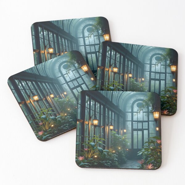 Item preview, Enchanted Glasshouse Corridor designed and sold by oanaunciuleanu.