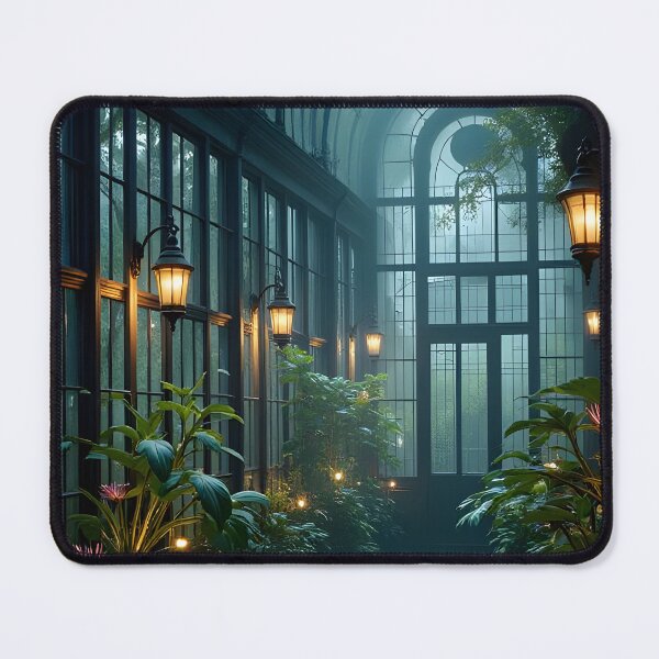 Item preview, Enchanted Glasshouse Corridor designed and sold by oanaunciuleanu.