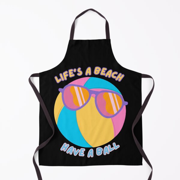 Item preview, Happy Beachball Life's A Beach Have A Ball designed and sold by SunandShade.