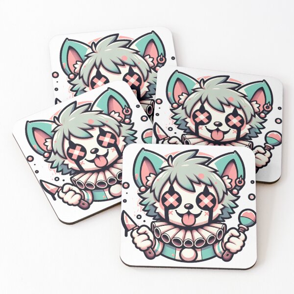 Item preview, Neon Clown Party Hyena designed and sold by dreamsagellc.