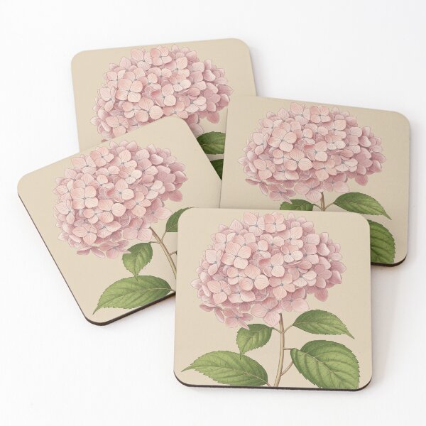 Item preview, Blush Hydrangea – A Whisper of Petals designed and sold by Pasteltone.