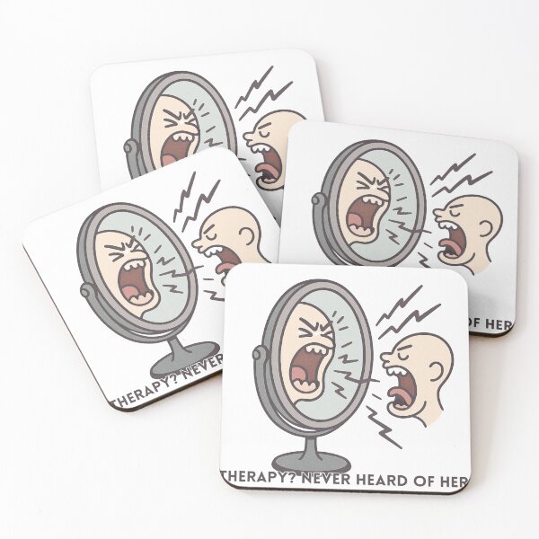 Item preview, Screaming at Myself Through the Mirror designed and sold by Mental Geometry.