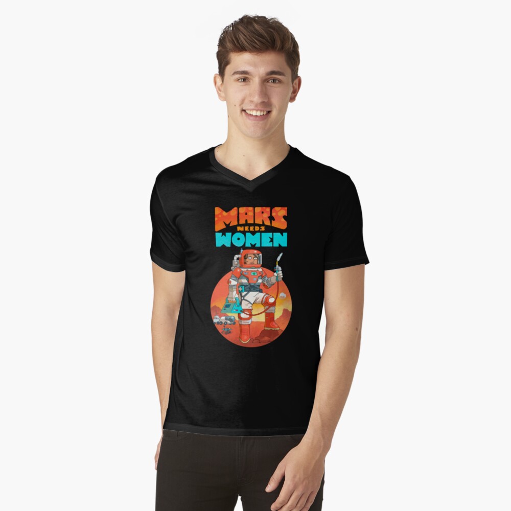 Item preview, V-Neck T-Shirt designed and sold by MrChuckles.
