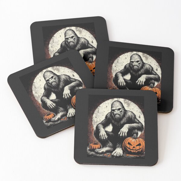 Item preview,  Big Foot waiting on Halloween designed and sold by LLdreams.